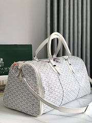Fortok Goyard Boston bag 50 White 50*25*30cm - 2