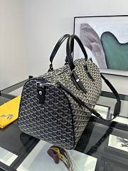 Fortok Goyard Boston bag 50 Black 50*25*30cm - 6
