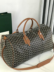 Fortok Goyard Boston bag 50 Brown 50*25*30cm - 6
