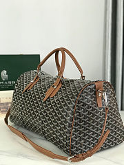 Fortok Goyard Boston bag 50 Brown 50*25*30cm - 2
