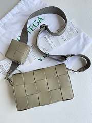 Fortok Bottega Veneta Cassette bag Bag Taupe 26*16*6.5cm - 5