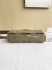 Fortok Bottega Veneta Cassette bag Bag Olive Green 26*16*6.5cm - 2
