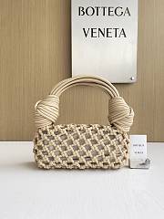Fortok Bottega Veneta Double Knot bag Beige 24*15*5cm - 1