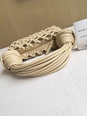 Fortok Bottega Veneta Double Knot bag Beige 24*15*5cm - 5
