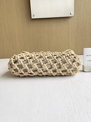 Fortok Bottega Veneta Double Knot bag Beige 24*15*5cm - 3