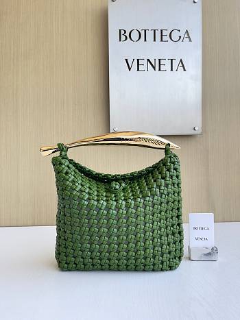 Fortok Bottega Veneta Sardine Bag Green 21*6*21cm