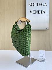 Fortok Bottega Veneta Sardine Bag Green 21*6*21cm - 6