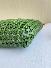 Fortok Bottega Veneta Sardine Bag Green 21*6*21cm - 5