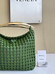 Fortok Bottega Veneta Sardine Bag Green 21*6*21cm - 4