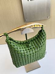 Fortok Bottega Veneta Sardine Bag Green 21*6*21cm - 2
