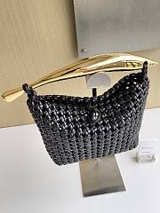 Fortok Bottega Veneta Sardine Bag Dark Chocolate 21*6*21cm - 6