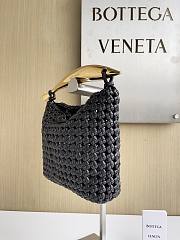 Fortok Bottega Veneta Sardine Bag Dark Chocolate 21*6*21cm - 4