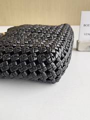 Fortok Bottega Veneta Sardine Bag Dark Chocolate 21*6*21cm - 3
