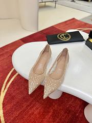 Fortok Christian Louboutin Follies Strass pumps Beige - 1