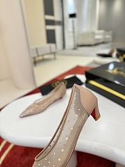 Fortok Christian Louboutin Follies Strass pumps Beige - 3