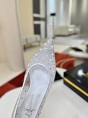 Fortok Christian Louboutin Follies Strass pumps White - 5