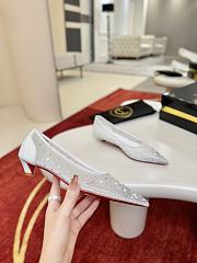 Fortok Christian Louboutin Follies Strass pumps White - 4