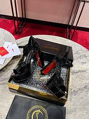 Fortok Christian Louboutin Sandaloo patent leather platform Black 130mm - 4