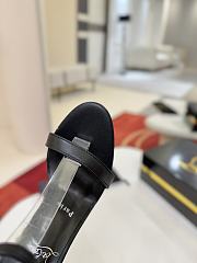 Fortok Christian Louboutin Loubigirl High Heels Full Black 10cm - 2