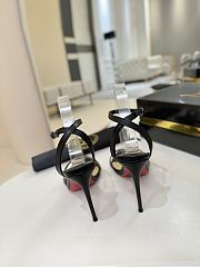 Fortok Christian Louboutin Loubigirl High Heels Black 10cm - 5