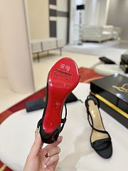 Fortok Christian Louboutin Rosa Z Black 10cm/8.5cm - 5
