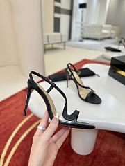 Fortok Christian Louboutin Rosa Z Black 10cm/8.5cm - 3
