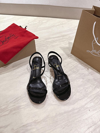 Fortok Christian Louboutin Rosa Z Full Black 6.5cm