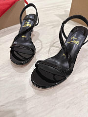 Fortok Christian Louboutin Rosa Z Full Black 6.5cm - 2