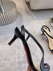 Fortok Christian Louboutin Rosa Z Black 6.5cm - 5