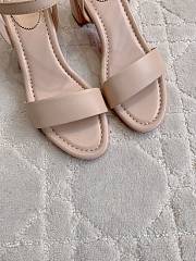 Fortok Christian Louboutin Miss Jane Ankle-Strap Sandals Beige 6.5cm - 4