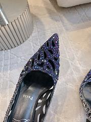 Fortok Christian Louboutin Lasera Strass Pump Black 10cm - 4