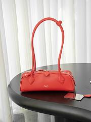 Fortok Alaïa Le Teckel shoulder bag Red 27x8x9cm - 1