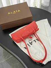 Fortok Alaïa Le Teckel shoulder bag Red 27x8x9cm - 5
