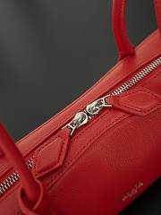 Fortok Alaïa Le Teckel shoulder bag Red 27x8x9cm - 4