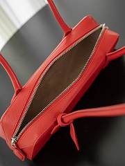 Fortok Alaïa Le Teckel shoulder bag Red 27x8x9cm - 3