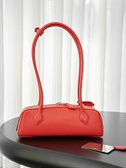 Fortok Alaïa Le Teckel shoulder bag Red 27x8x9cm - 2