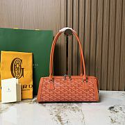Fortok Goyard Bonbonnière Orange 30x10.5x12cm - 1