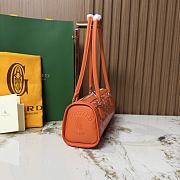 Fortok Goyard Bonbonnière Orange 30x10.5x12cm - 6