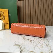 Fortok Goyard Bonbonnière Orange 30x10.5x12cm - 5