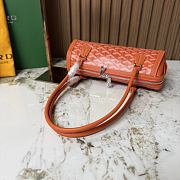 Fortok Goyard Bonbonnière Orange 30x10.5x12cm - 4