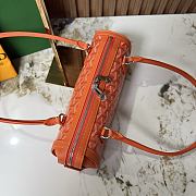 Fortok Goyard Bonbonnière Orange 30x10.5x12cm - 2