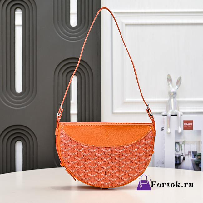 Fortok Goyard Hirondelle Bag Orange 25*17*6cm - 1