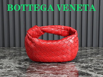 Fortok Bottega Veneta Jodie Red 23x28x8cm