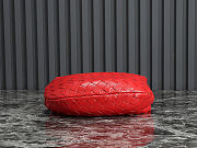 Fortok Bottega Veneta Jodie Red 23x28x8cm - 6