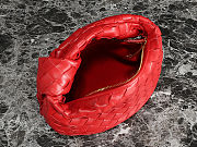 Fortok Bottega Veneta Jodie Red 23x28x8cm - 4