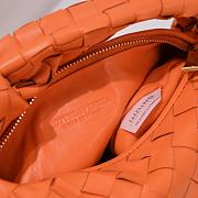 Fortok Bottega Veneta Jodie Orange 23x28x8cm - 5