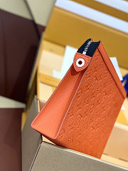 Fortok Louis Vuitton Pochette Voyage pouch Orange 27 x 21 x 6cm - 5