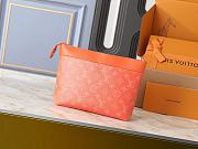 Fortok Louis Vuitton Pochette Voyage Souple Orange 30 x 21 x 7.5cm - 2