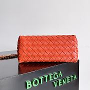 Fortok Bottega Veneta Andiamo Intrecciato leather Orange 25*22*10.5cm - 4