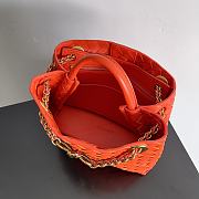 Fortok Bottega Veneta Andiamo Intrecciato leather Orange 25*22*10.5cm - 6